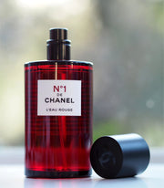 N°1 DE CHANEL L'EAU ROUGE ACQUA PROFUMATA RIVITALIZZANTE PER IL CORPO 100ML SCATOLATO
