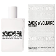 ZADIG & VOLTAIRE THIS IS HER EAU DE PARFUK POUR ELLE 100ML SCATOLATO