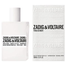 ZADIG & VOLTAIRE THIS IS HER EAU DE PARFUK POUR ELLE 100ML SCATOLATO