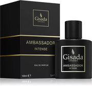 GISADA AMBASSADOR INTENSE EAU DE PARFUM 100ML SCATOLATO