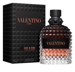 VALENTINO BORN IN ROMA CORAL FANTASY UOMO EAU DE TOILETTE PER UOMO 100ML SCATOLATO